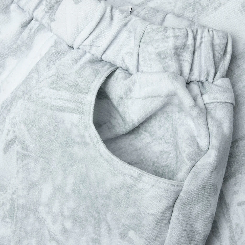 Hunting Camo Sweatpants - Snow White - Image 4