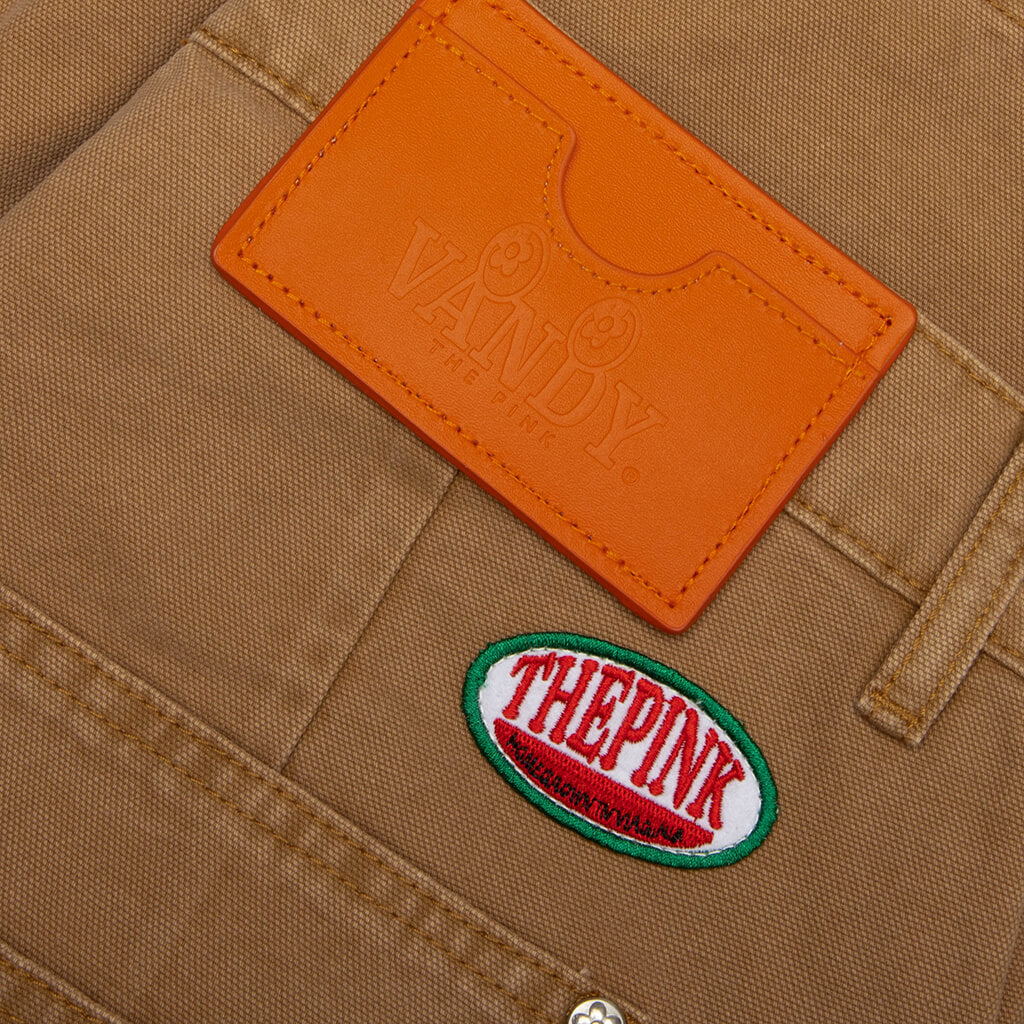 Fruit Patch Canvas Shorts - Washed Tan - Image 6
