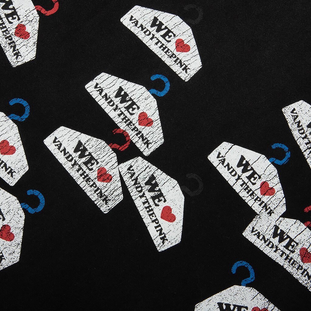 We Love VTP Tee - Washed Black - Image 4