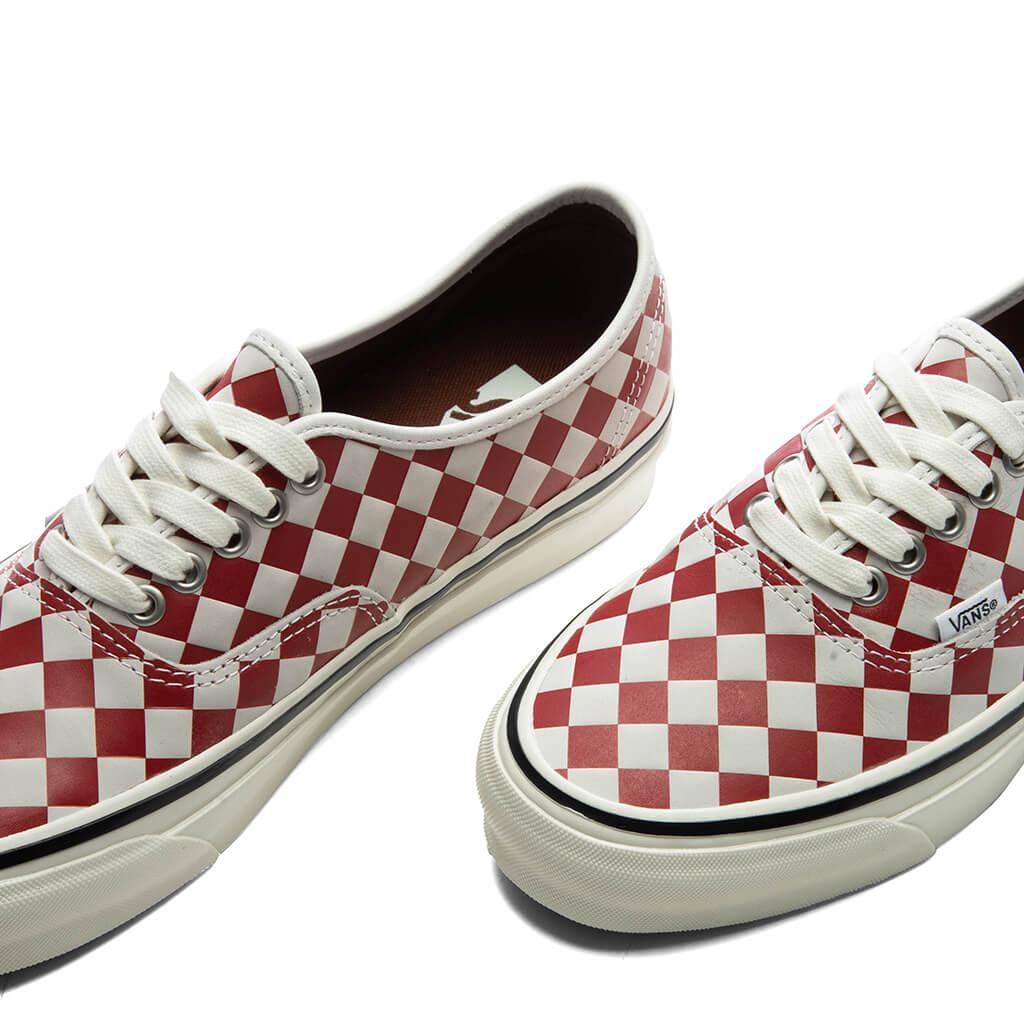 Premium LX Authentic 44 Diamond - Checkerboard Red/Marshmallow White - Image 3