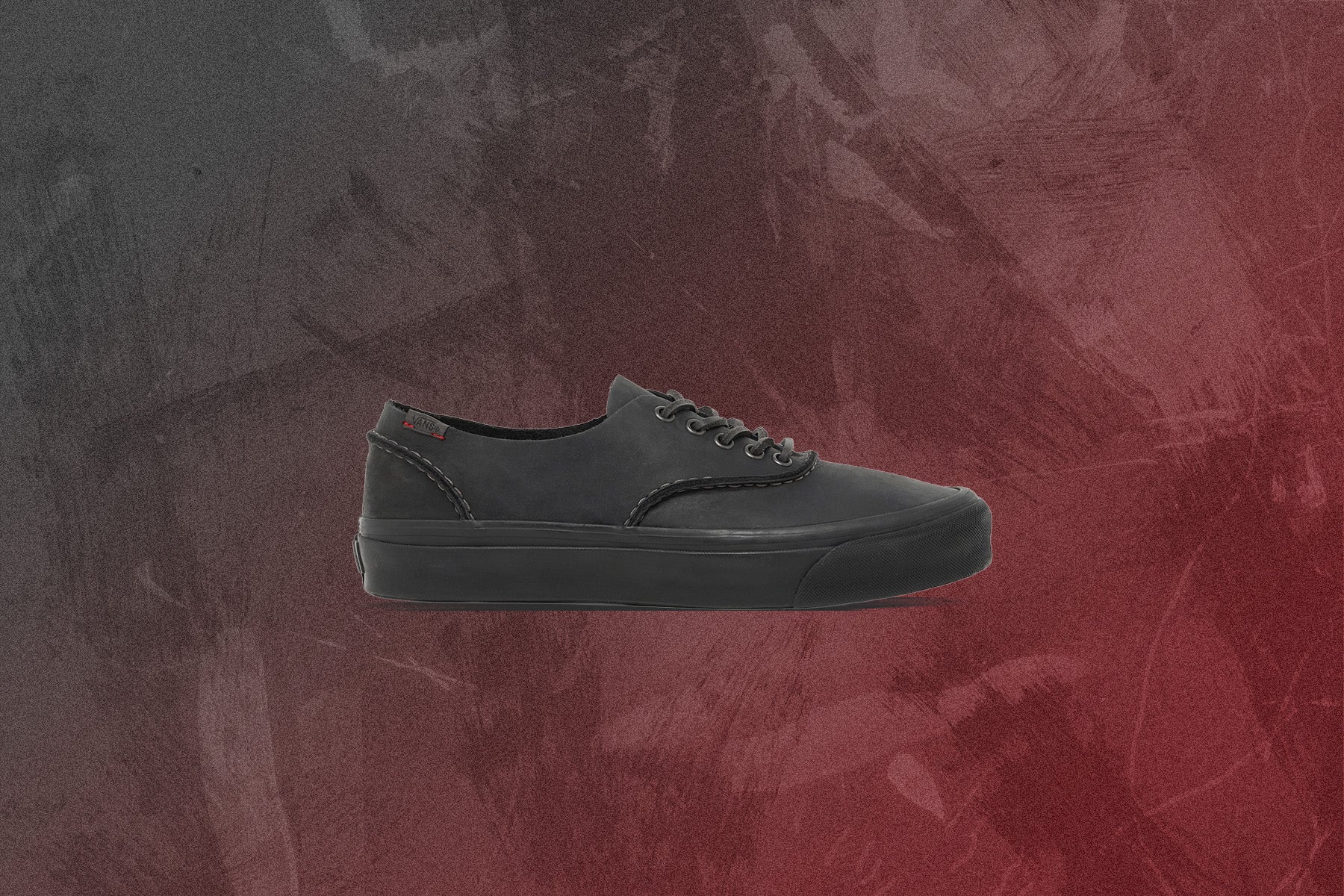 OTW Era Moc Stitch Vibram Siped Leather - Black - Image 5
