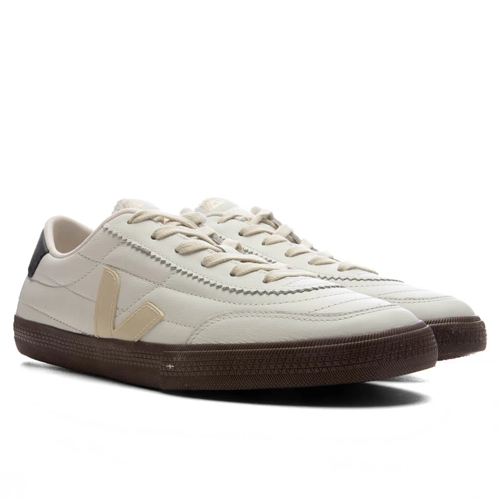 Women's Panenka Leather - White/Black/Bark - Image 2