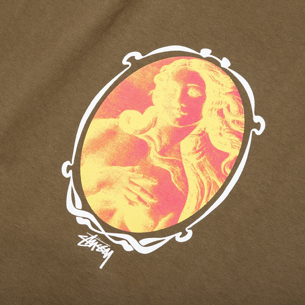 Venus Oval Pig. Dyed Tee - Brown - Image 3