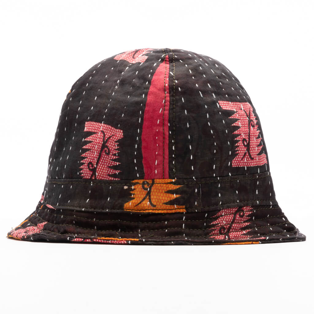 Vintage Handmade Quilt Bucket Hat - Psych - Image 2