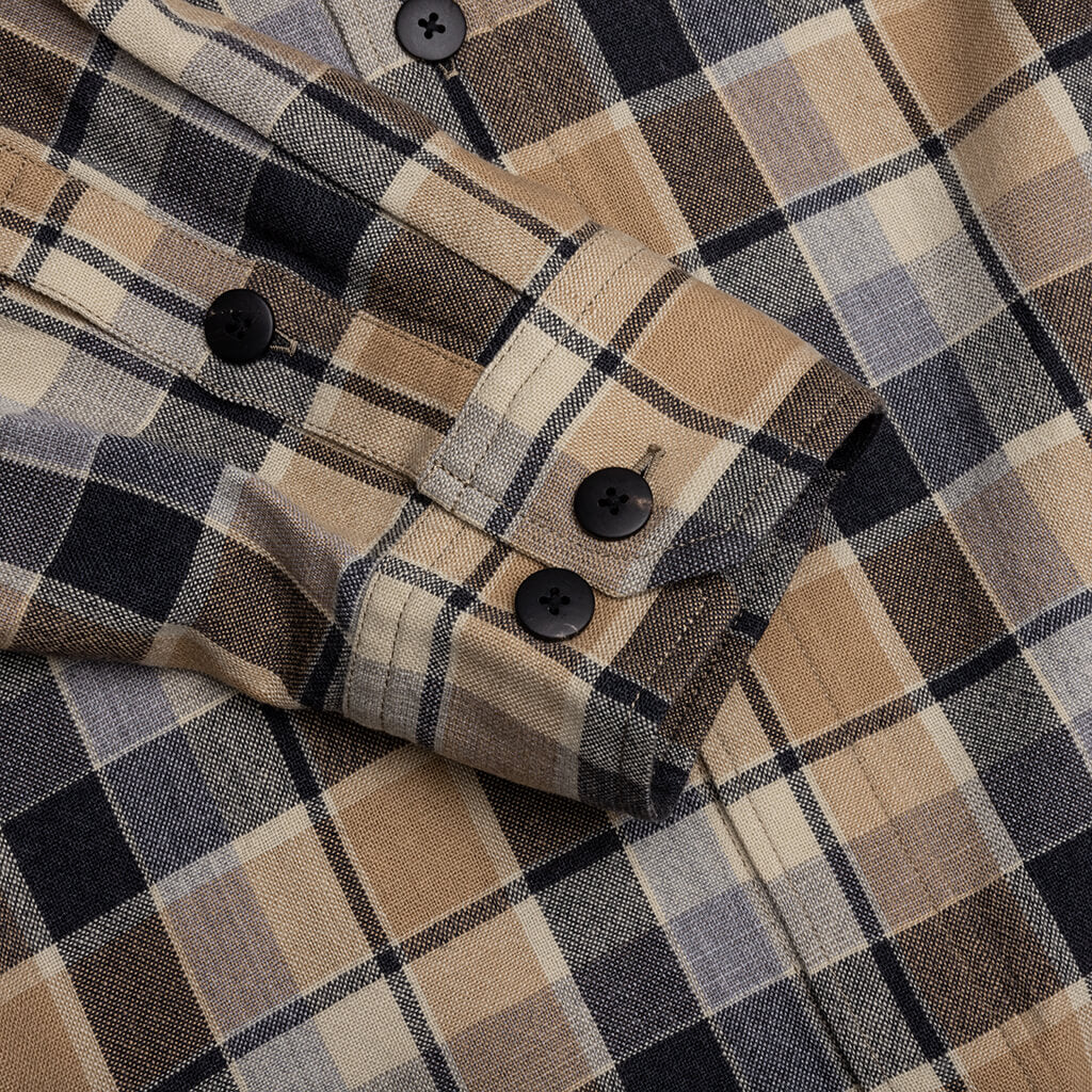 Lumber Check L/S - Beige - Image 5