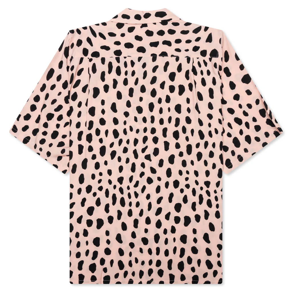 Hawaiian S/S Shirt Type-2 - Pink/Black - Image 2