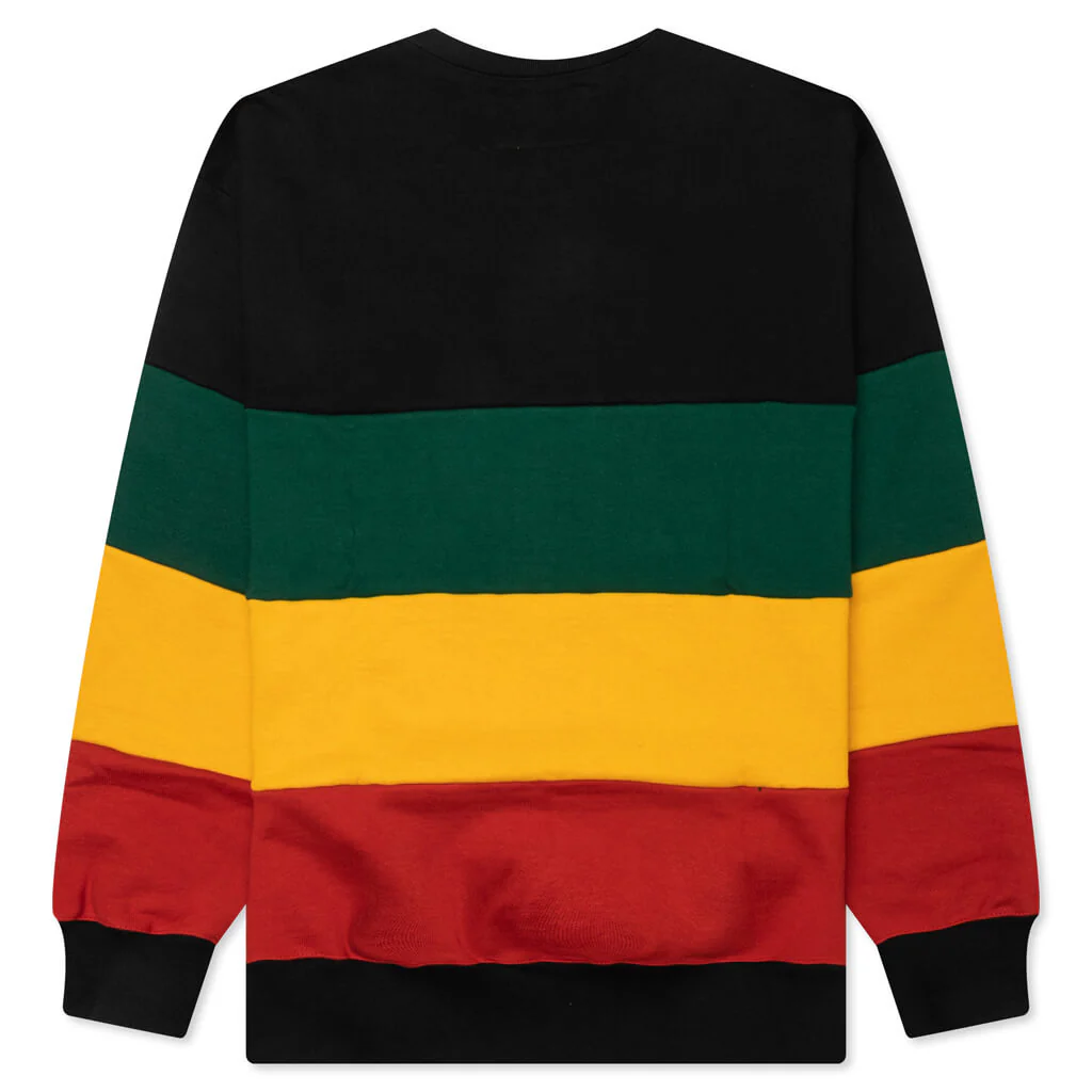 Heavy Weight Crewneck Sweatshirt Type-4 - Black - Image 2