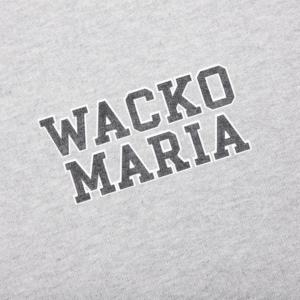 Heavyweight Pullover Hooded Sweatshirt Type 2 - Gray - Image 3