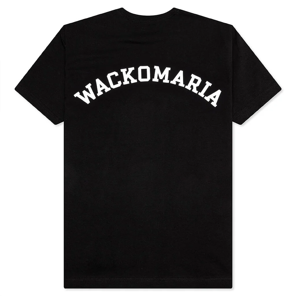 Washed Heavyweight Crewneck T-Shirt Type 5 - Black - Image 2