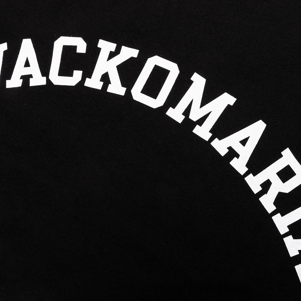 Washed Heavyweight Crewneck T-Shirt Type 5 - Black - Image 4