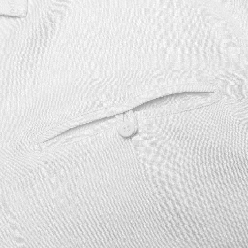 Waiting Around Long Sleeve Button Up Shirt - White - Image 3