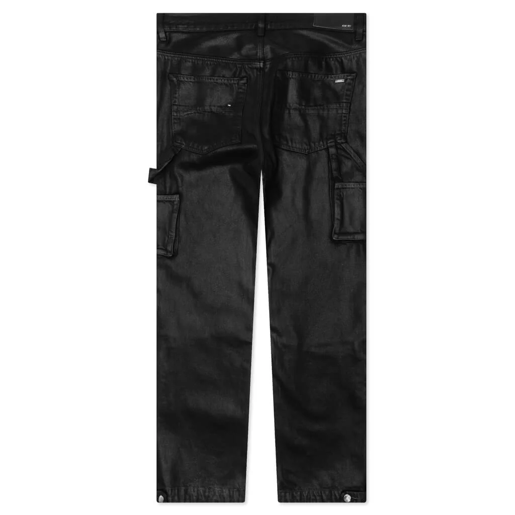 Wax Carpenter Jean - Black - Image 2