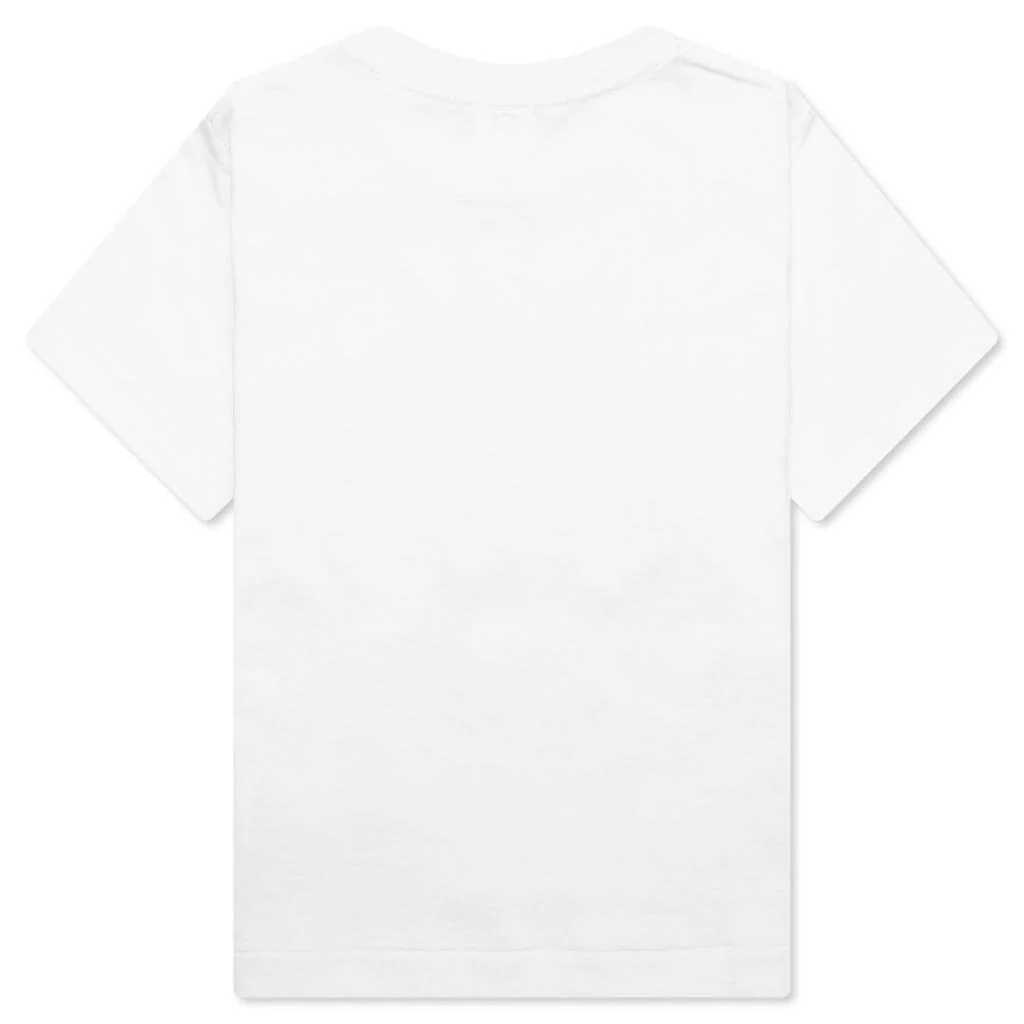 Kid's 1st Camo College Tee - White/Yellow - Image 2