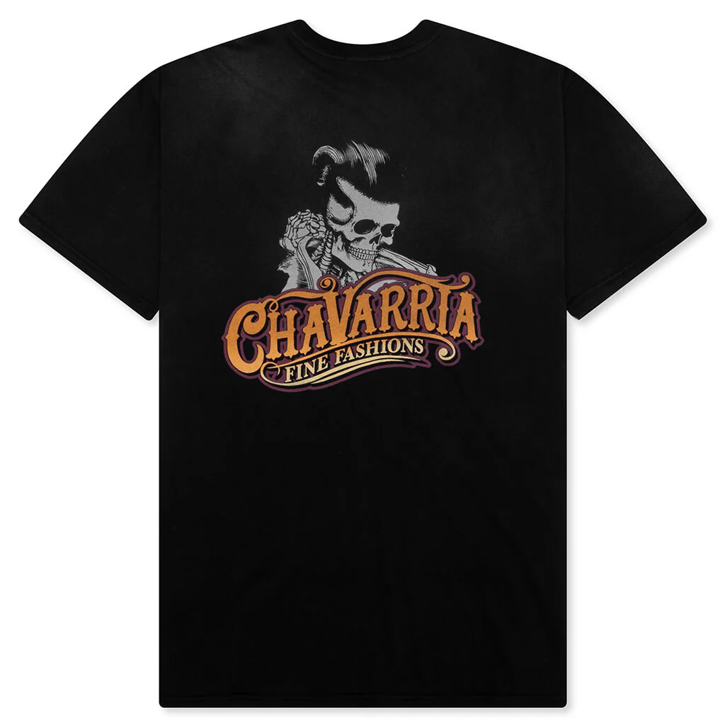 Chavarria Pomade Easy Tee - Black - Image 2