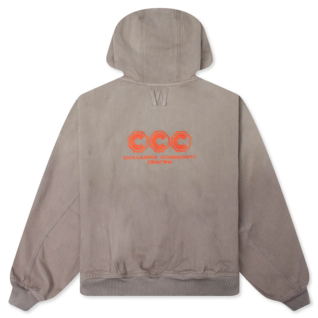 Juggernaut Workwear Hoodie - Concrete - Image 2