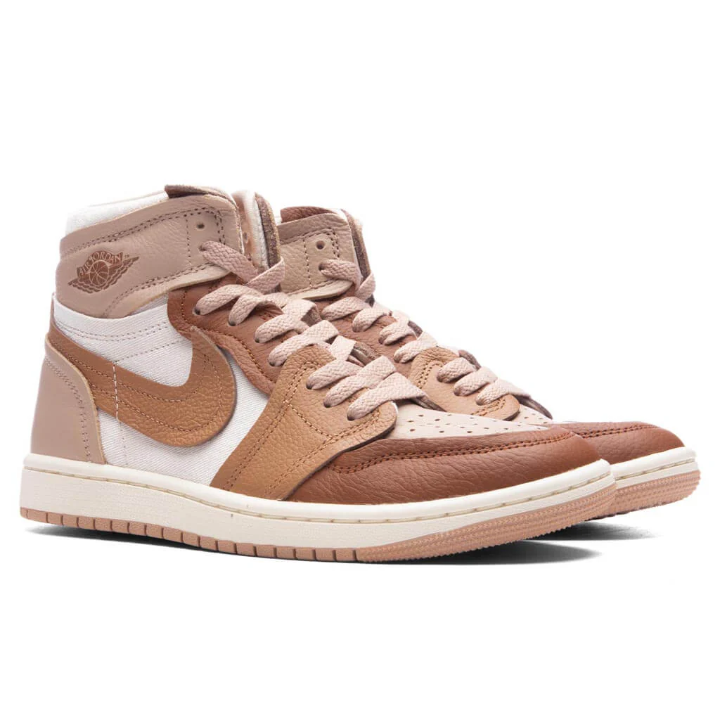 Women's Air Jordan 1 High MM - Legend Medium Brown/Legend Dark Brown - Image 2