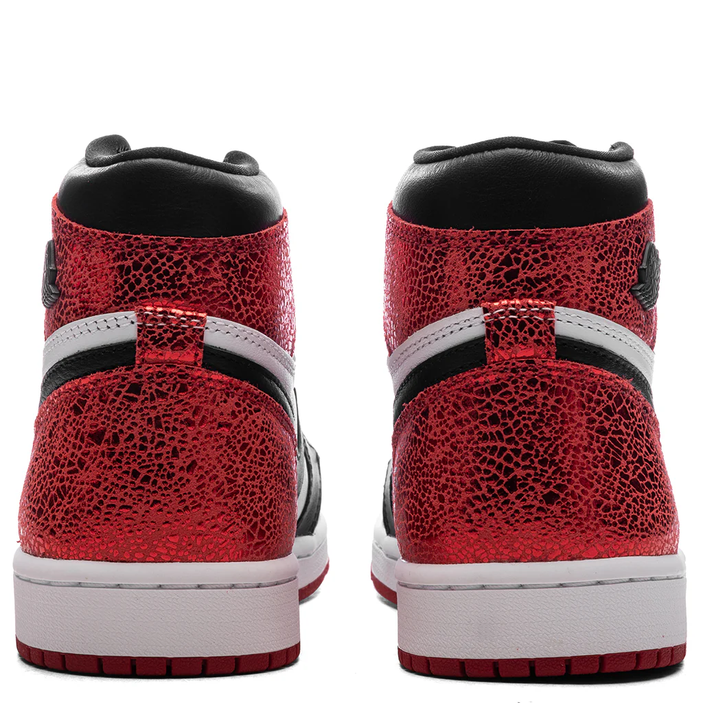 Women's Air Jordan 1 Retro High OG 'Ruby' - Varsity Red/Black/White - Image 4