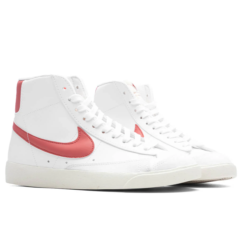 Women's Blazer Mid '77 NN  - White/Adobe/Red Stardust - Image 2