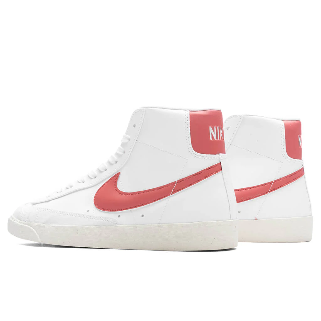 Women's Blazer Mid '77 NN  - White/Adobe/Red Stardust - Image 3