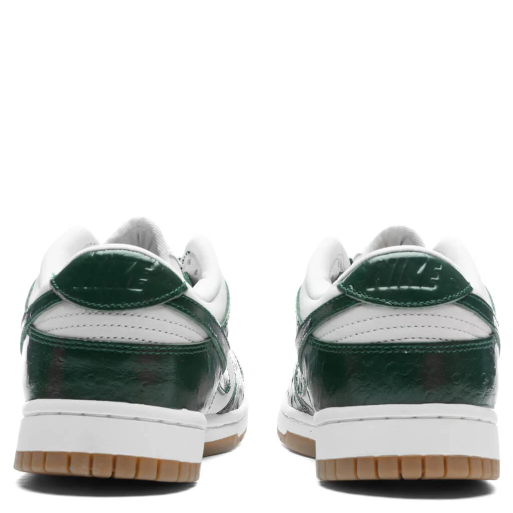 Women's Dunk Low LX - Phantom/Gorge Green/Metallic Gold - Image 4